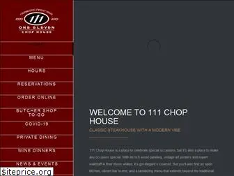 111chophouse.com