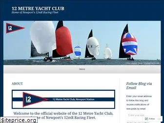 12metreyachtclub.org