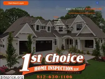 1stchoicehomeinspectionllc.com