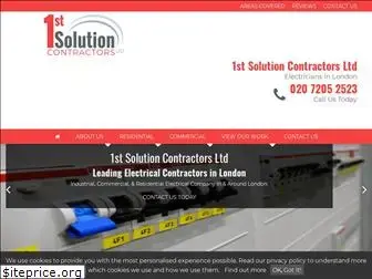 1stsolutioncontractors.co.uk