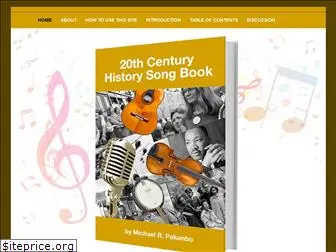 20thcenturyhistorysongbook.com