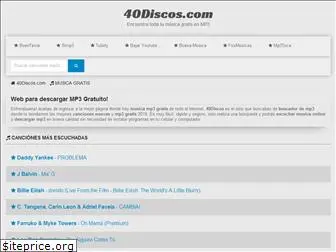 Top 77 Similar websites like 40discos.com and alternatives