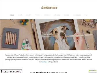 4pawsportraits.com