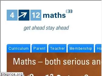 4to12maths.com