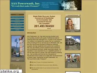 aaapowerwashinc.com