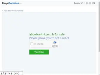 abdolkarimi.com