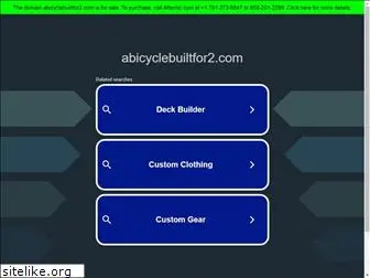 abicyclebuiltfor2.com
