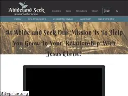 abideandseek.com