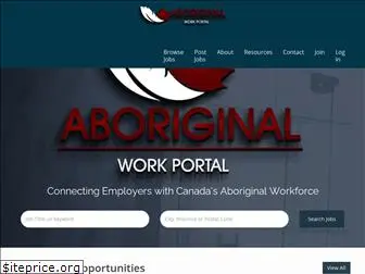 aboriginalworkportal.ca