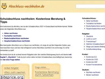 abschluss-nachholen.de