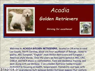 acadiagoldenretrievers.com
