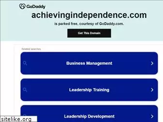 achievingindependence.com