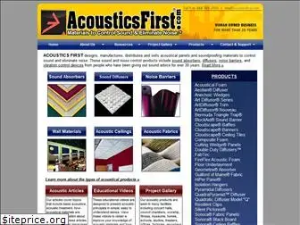 acousticsfirst.com thumbnail
