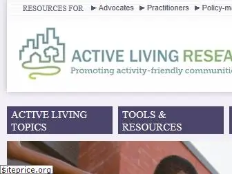 activelivingresearch.org