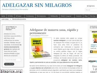 adelgazarsinmilagros.com