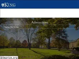admissions.king.edu