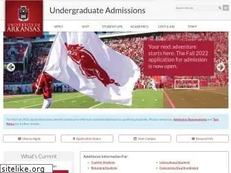 admissions.uark.edu