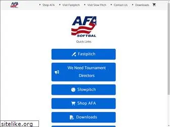 afasoftball.com