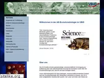 ag-evolutionsbiologie.de