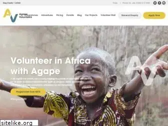 agape-volunteers.com