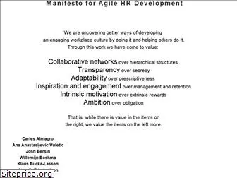 agilehrmanifesto.org