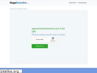 agoraentertainment.com