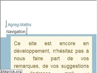 agreg-maths.fr