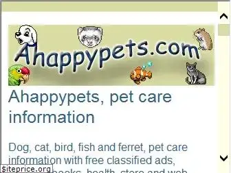 ahappypets.com