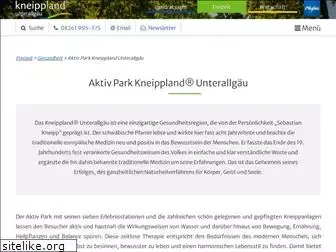 aktivpark-kneippland.de