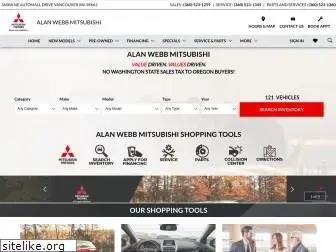 alanwebbmitsubishi.com