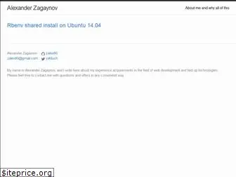 alexanderzagaynov.com