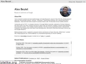 alexbeutel.com