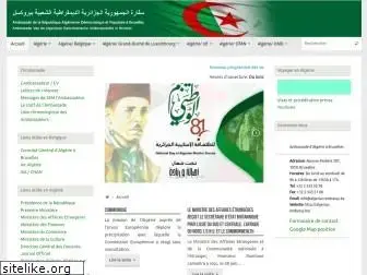 algerian-embassy.be