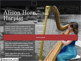 alisonhornharpist.co.uk