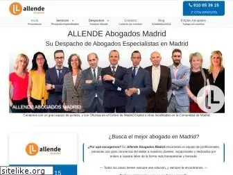 allendeabogados.com