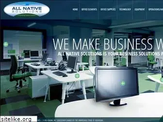 allnativesolutions.com