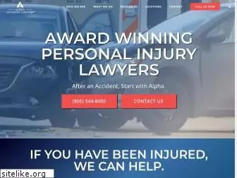 alphaaccidentlawyers.com