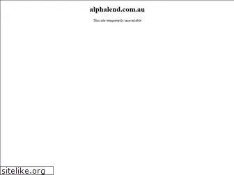 alphalend.com.au