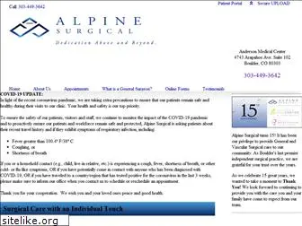 alpinesurgical.net
