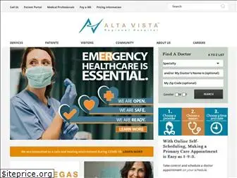 altavistaregionalhospital.com