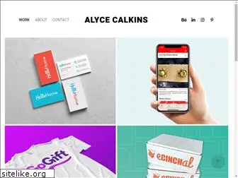 alycecalkins.com
