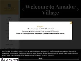amador-village.com