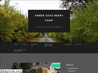 amberoaksberryfarm.com