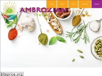 ambrozianfoods.com