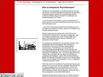analytische-psychotherapie.de