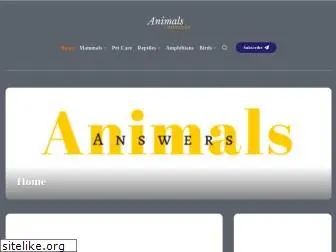 animalsanswers.com