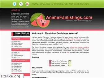 animefanlistings.com