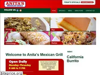 anitasmexicangrill.com