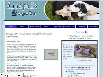 annapolisdogwalkers.com