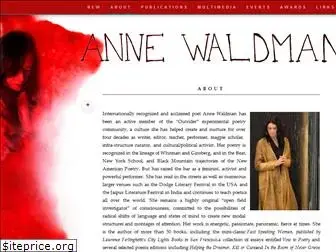 annewaldman.org thumbnail